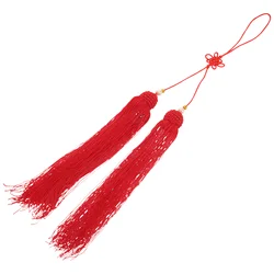 Tai Chi Sword Spike Tassel Decor Red Pendant Bright Chinese Tai-chi Hanging Ornament