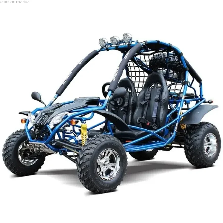 100%NEW 200cc/6.5hp Adult Gas Go-Kart Deluxe DF GKA With Auto Tranny/Reverse CVT 2 Seat