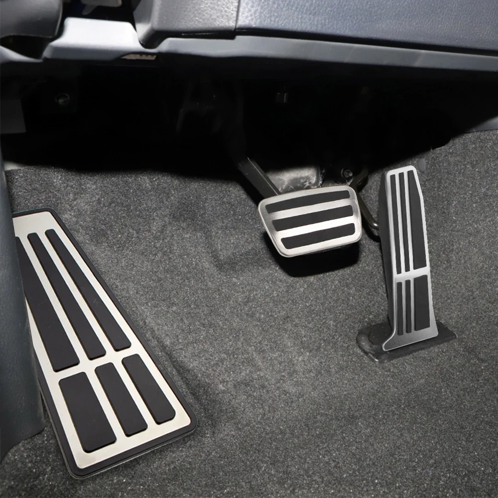 Pedals For Toyota Camry Avalon For Lexus ES 250 300h 350 2018+ Gas Dead Pedal Protection Cover Rest Dead Pedal Pad Accessories