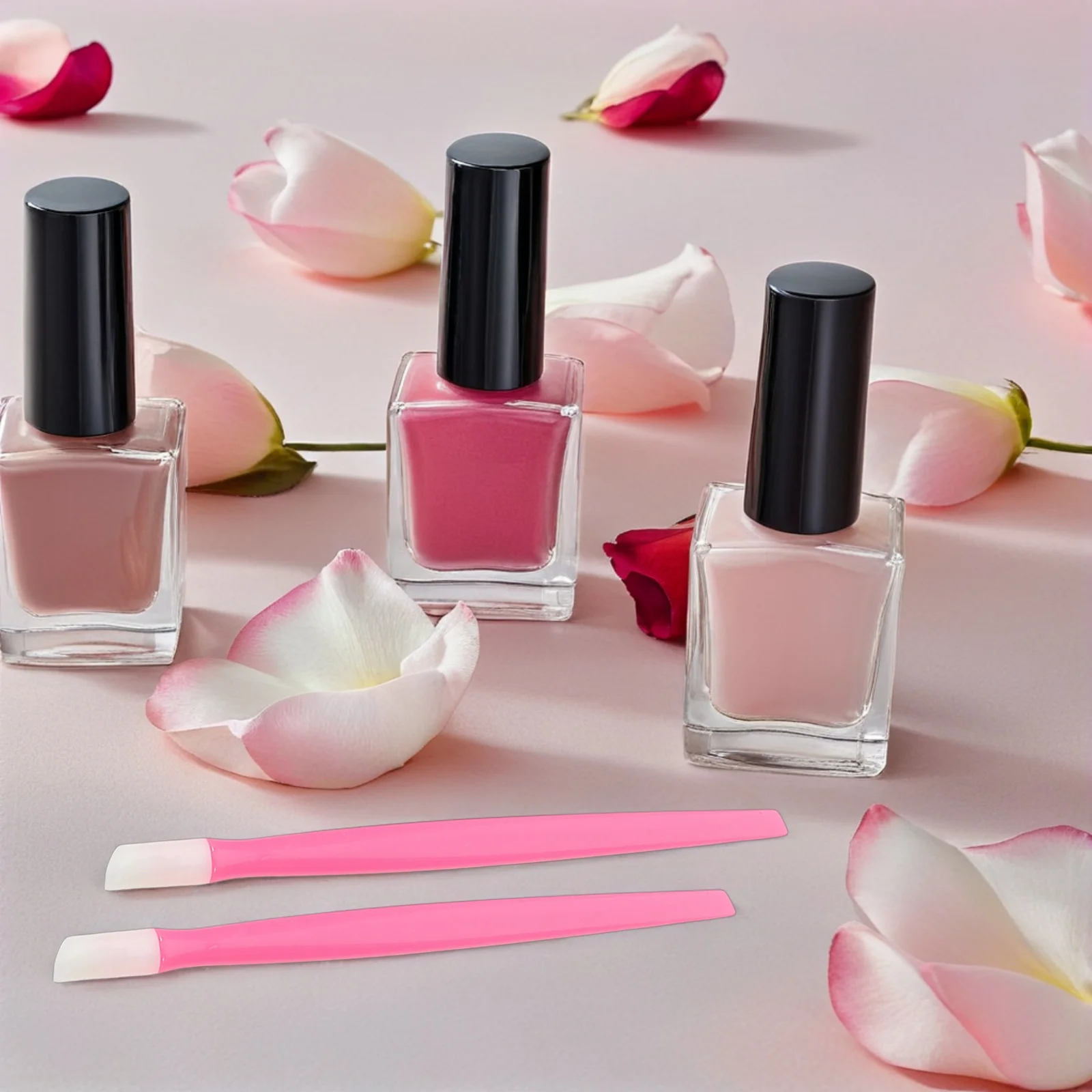 50 stuks Nail Art Tool Set Multifunctionele manicure-implementaties voor nagelriemreiniging Exfoliërende strass plaatsingssticker