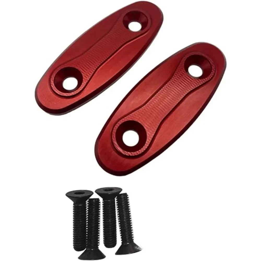 غطاء فتحة مرآة الدراجة النارية لسوزوكي GSXR600 750 1000 هايابوسا GSXR600 750 1000 المكونات غطاء مزخرف مزيلات مدفوعة بمرآة #3