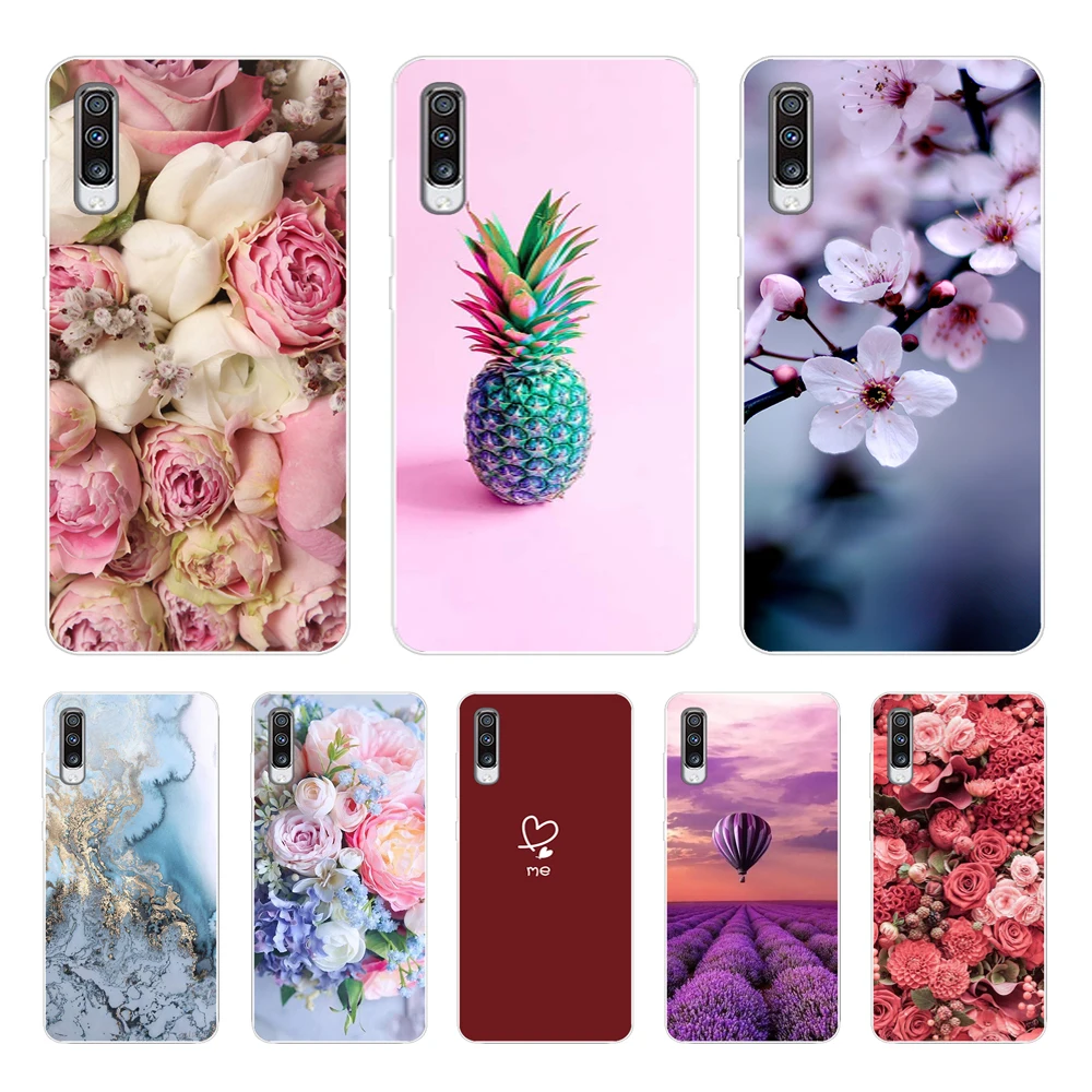 For Samsung A50 A70 A30s Case Silicon Back Cover Phone Case For Samsung Galaxy A50 A50s A30s Cases A 50 A 30 S Soft bumper Funda