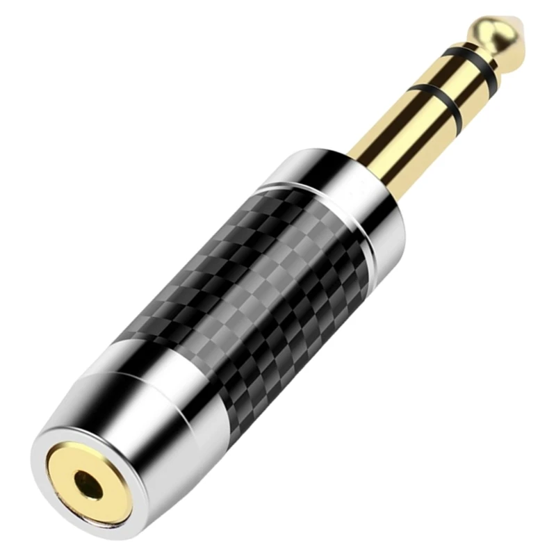 헤드셋용 금속 6.35mm ~ 2.5 3.5 4.4mm 헤드폰 어댑터 사운드 변환기