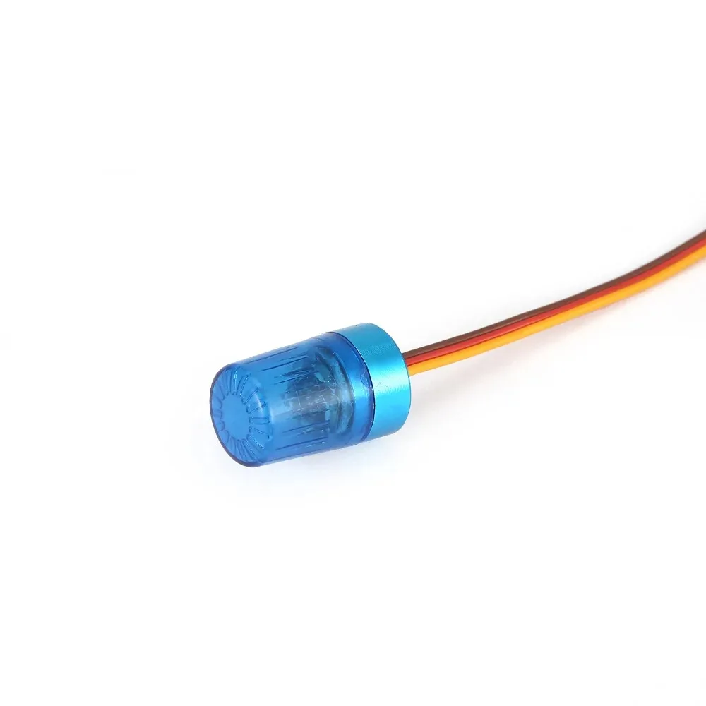 Multi-function LED Light Circular Ultra Bright Lamp Strobing-blasting Flashing Fast-slow Rotating Mode for RC Car HSP Axial