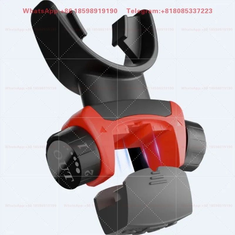 1PCS Voice Abdominal Breathing Trainer Pulmonary Muscle Trainer Dual Multi level Resistance Adjustment