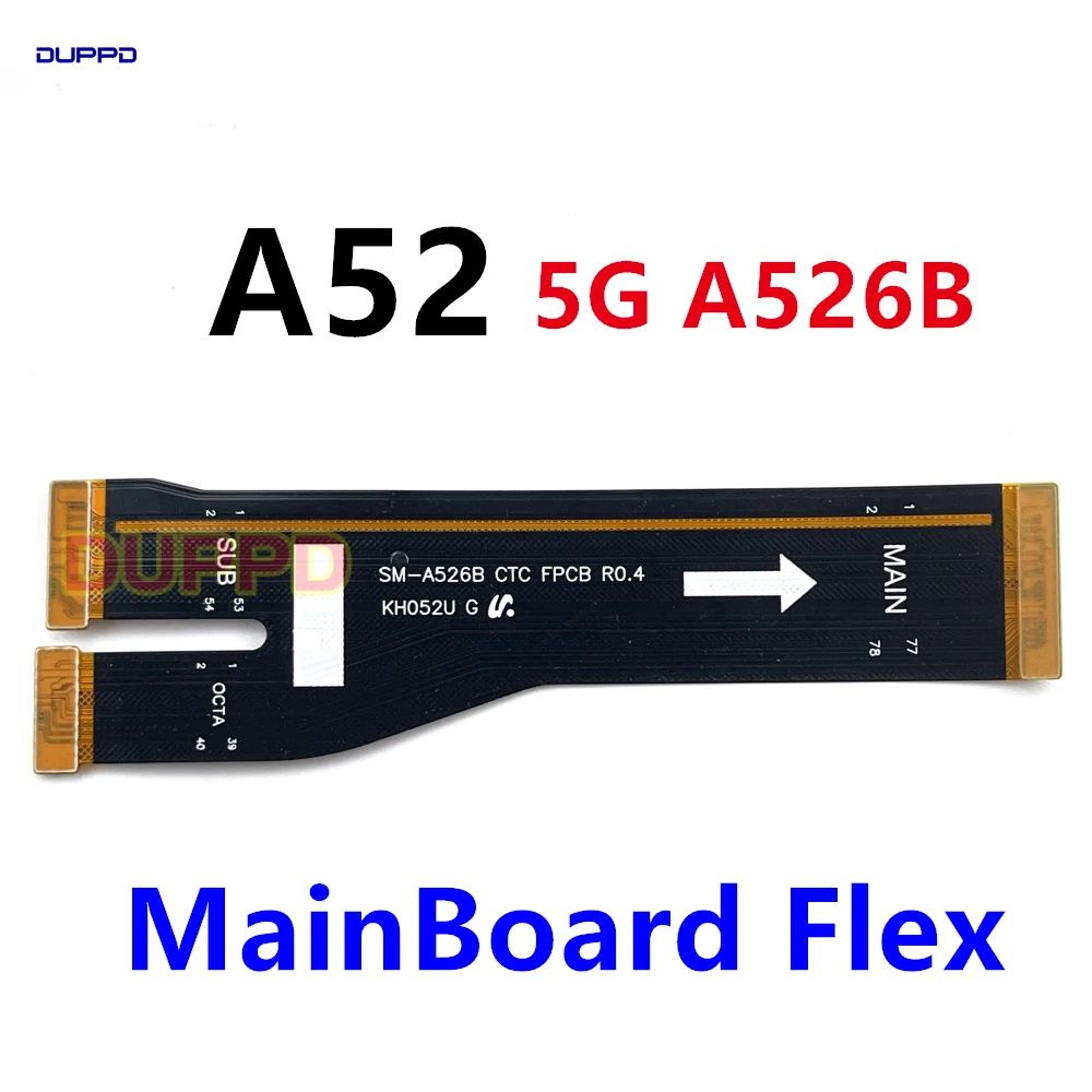 USB Charging Port Dock Board Connector Main Motherboard Flex Cable For Samsung Galaxy  A52 5G A526B