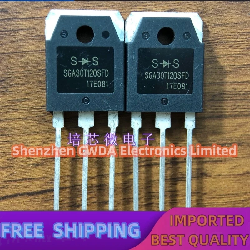 

10PCS-20PCS SGA30T120SFD IGBT TO-3P 1200V 30A In Stock