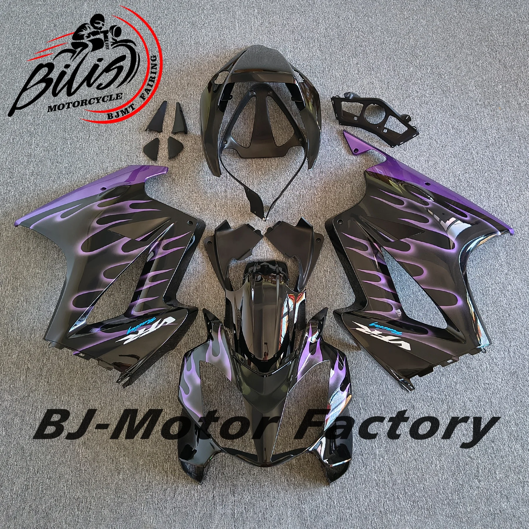 

Motorcycle plastic shell silver grey fairings for Honda VFR 800 2002 - 2012 2013 VFR800