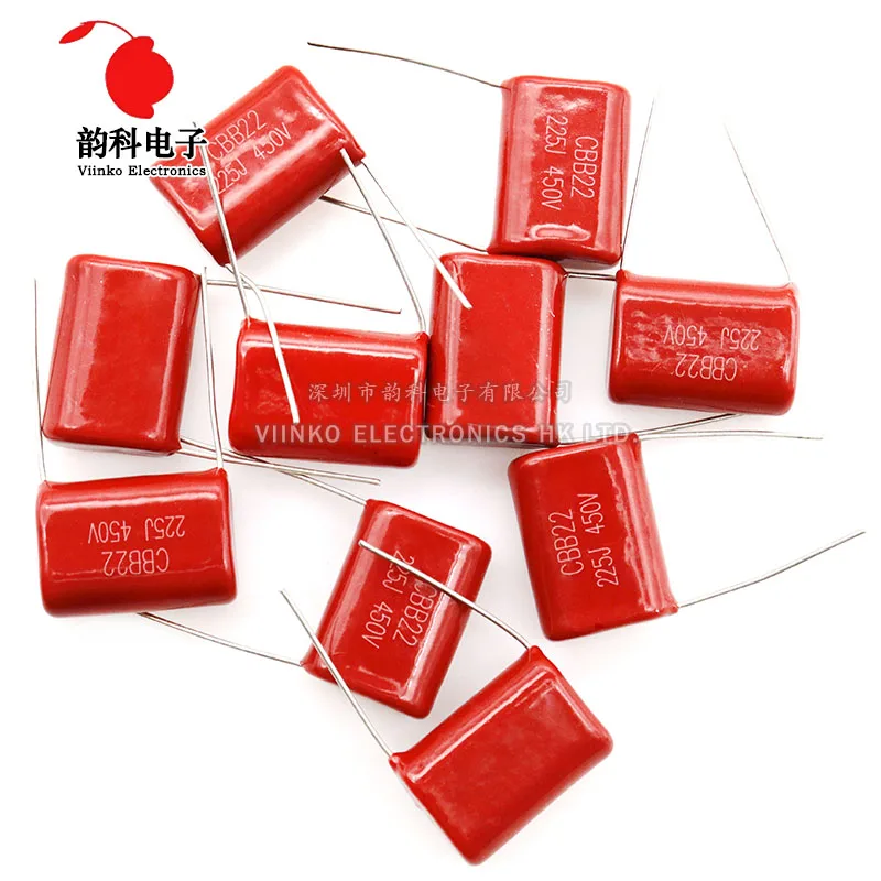 10PCS 63V 100V 250V 400V 450V 630V 2000V CBB Polypropylene film capacitor 101 103 104 105 125J 221 222 223 224 225 332 333 334