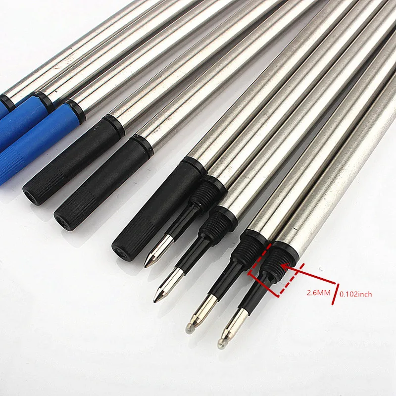 Jinhao Blue Black Screw Refill Ink 0.7mm Nib Rollerball Pen New School student Office stationery pens ink