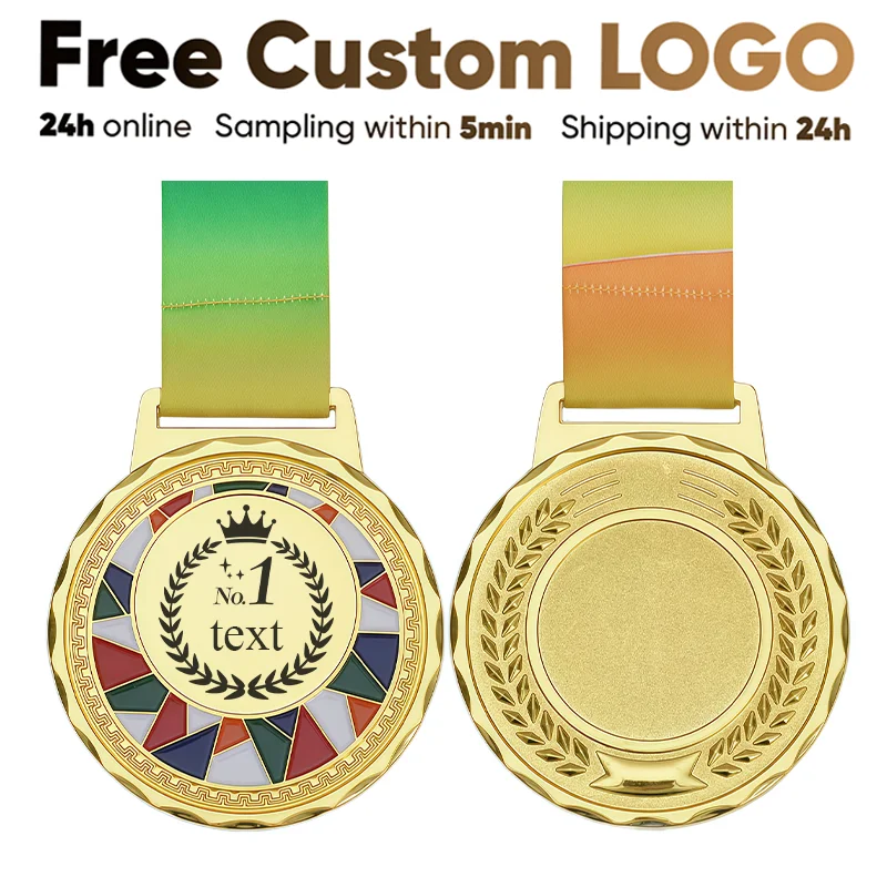 

Заготовки для медалей: бесплатная персонализация, золотые, серебряные и бронзовые медали с лентой, с возможностью нанесения печати для корпоративных наград.