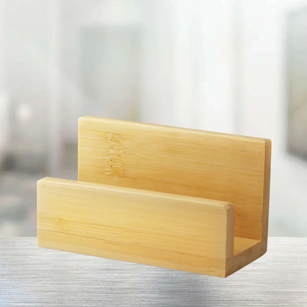 Multifunctional Name Case Business Card Storage Box Desk Organizer Holder for Office Hospital School Events Id Display Solution