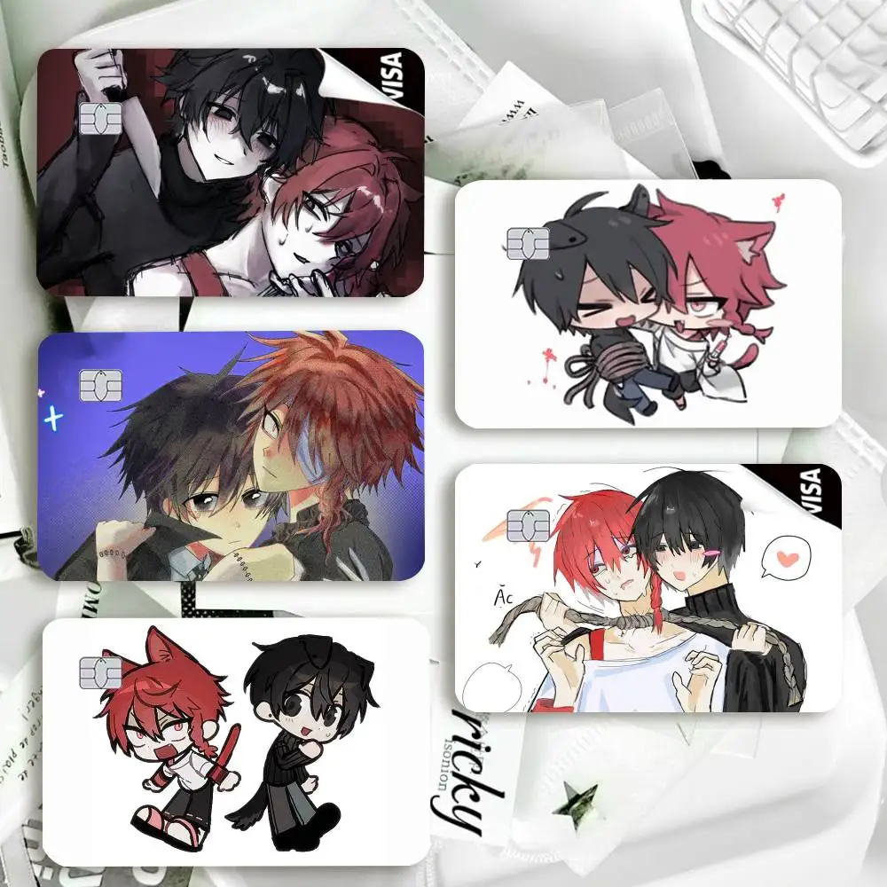 Game Z-Zeno R-Remake Waterproof Film Skin Cover Credit Card Stickers Debit Front Bank Bus Pass