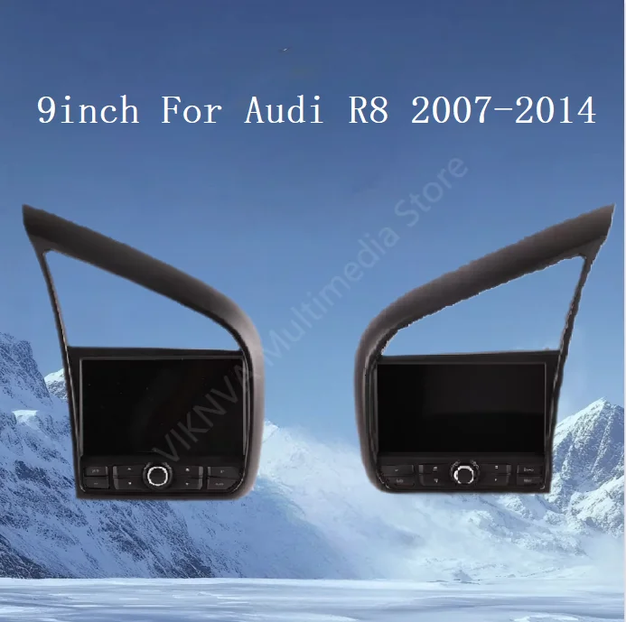 

9inch Android Screen For Audi R8 2007-2014 Navigation GPS Carplay Audio Stereo Car Radio Multimedia Video Player DSP Head Unit