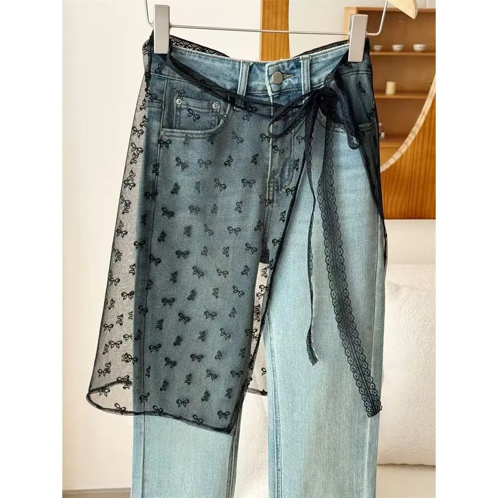 Summer Lace Triangle Scarf for Girls