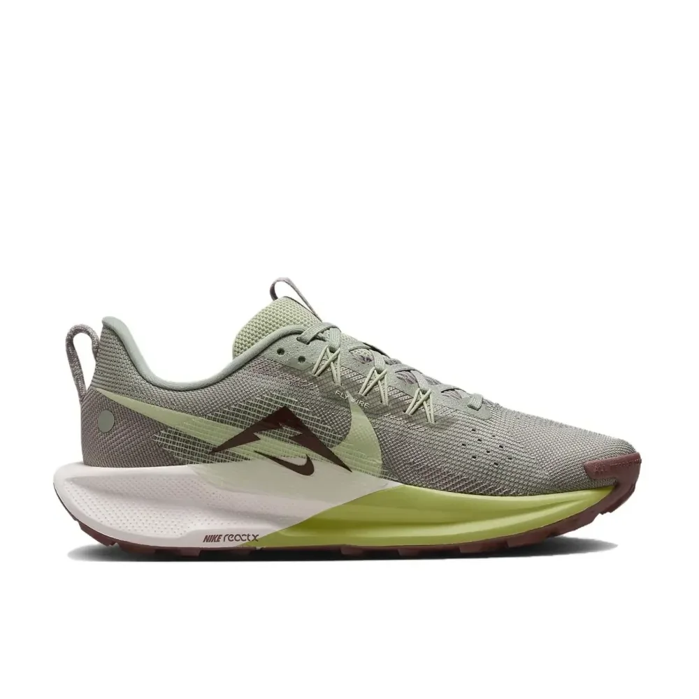 Nike Original Pegasus Trail 5 Men's and Women's Low Top Trail Running Shoes Comfortable Lightweight Sneakers Green