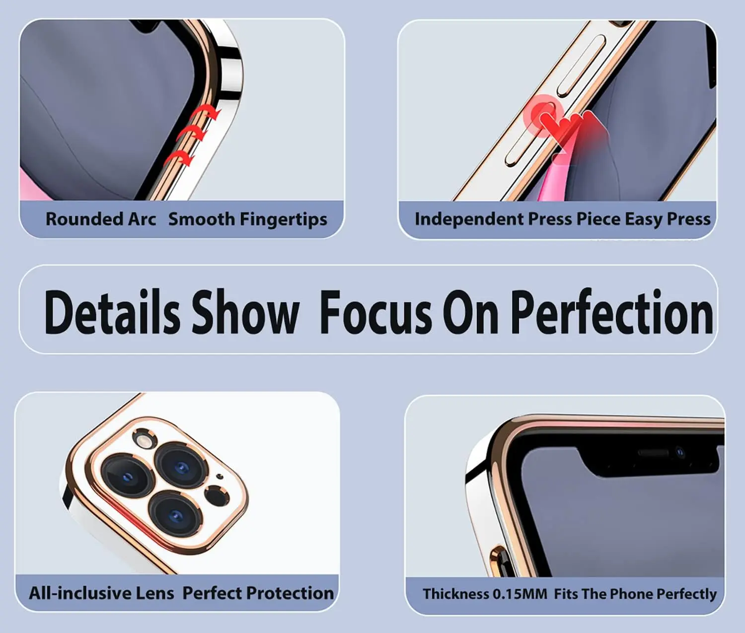 Para xiaomi 15t pro caso de luxo galvanizado silicone pele-amigável tpu capa para xiaomi 15t pro 5g à prova de choque pára-choques fudan