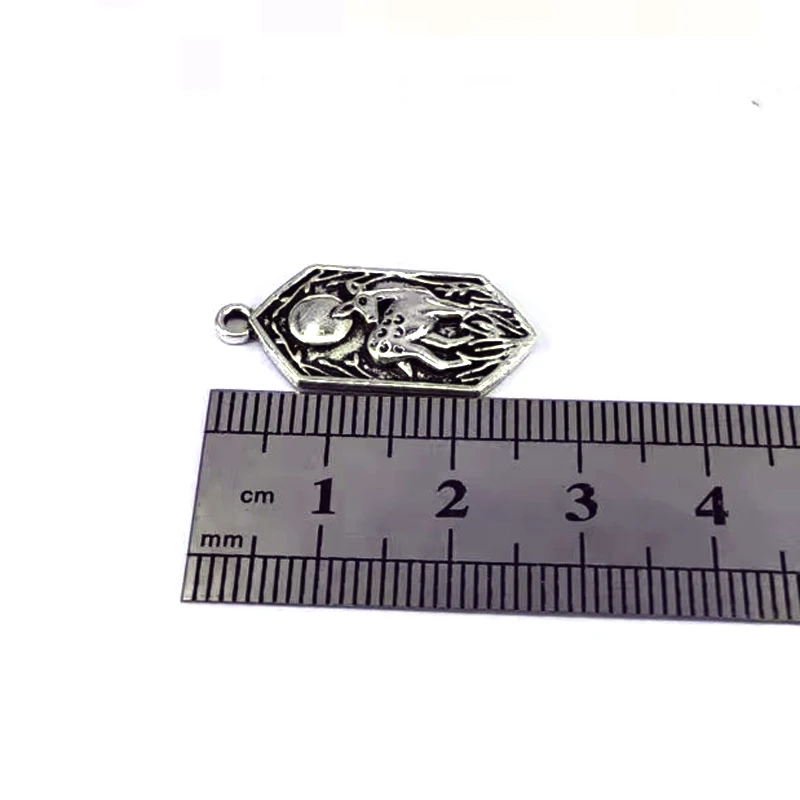 5pcs New DIY Bird Moon Tree Pendant Charm for Women Man Accessories