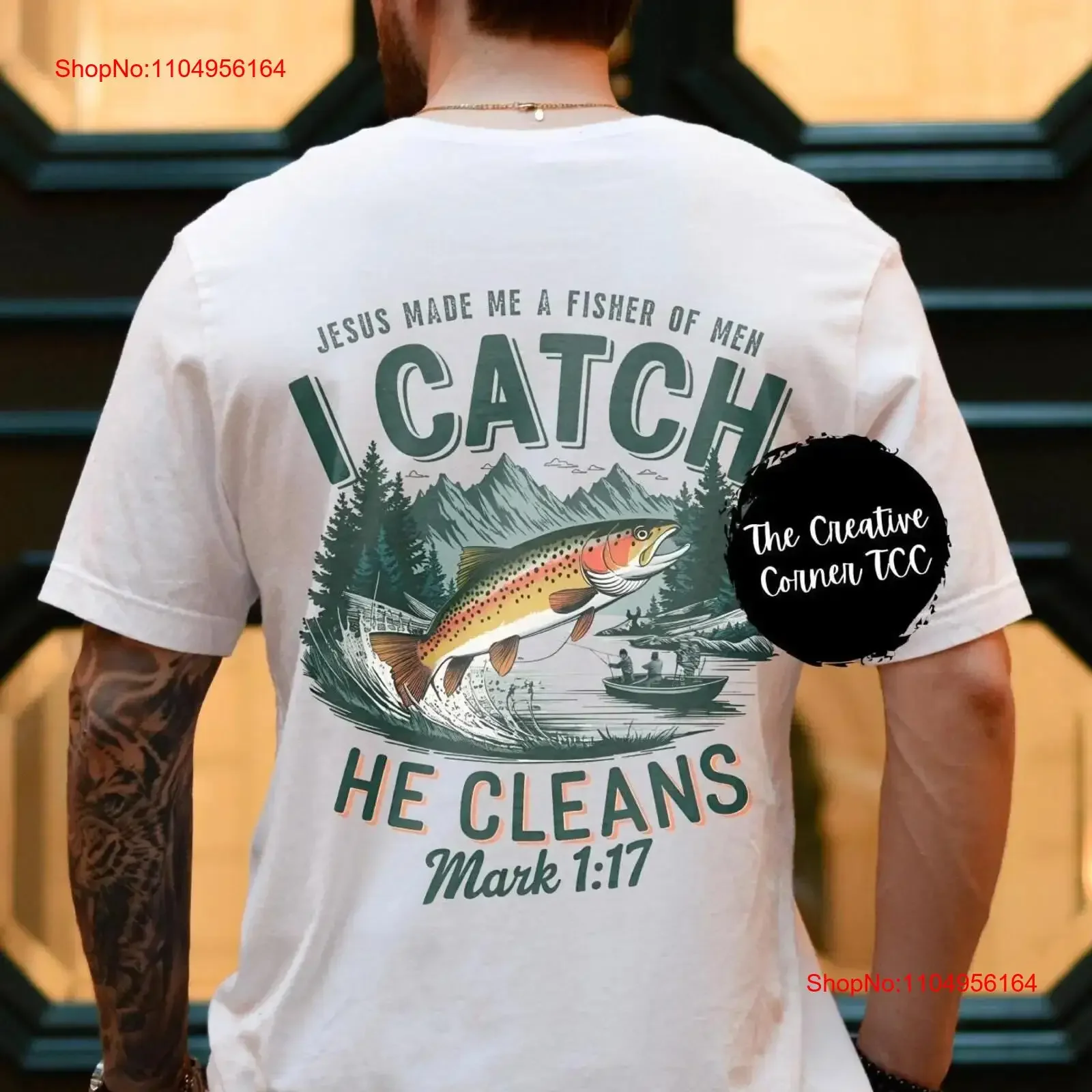 

Mens Christian T Shirt for Men Bible Verse Father's Day vintage Washed Soft Comfortable Breathable designer clothes Unisex