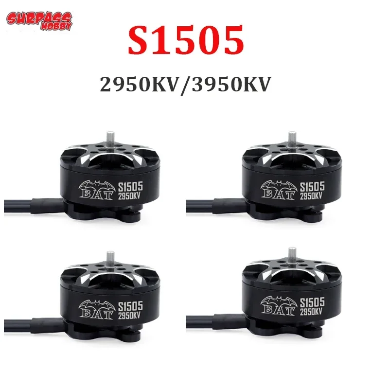 OVERTREFFEN-HOBBY S1505 2950KV/3950KV Hoge kwaliteit gewelddadige borstelloze motor 3 inch kruismotor FPV Multi-rotor motor voor RC Drone