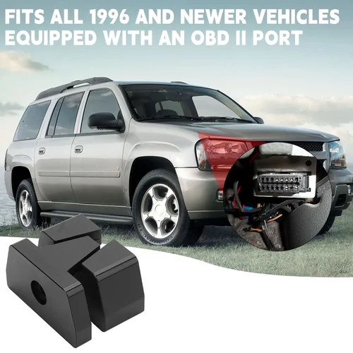 Imagen 2 del producto El conector es adecuado para el bloqueo antirrobo de seguridad del puerto OBD para evitar el acceso al conector OBD, accesorios automotrices