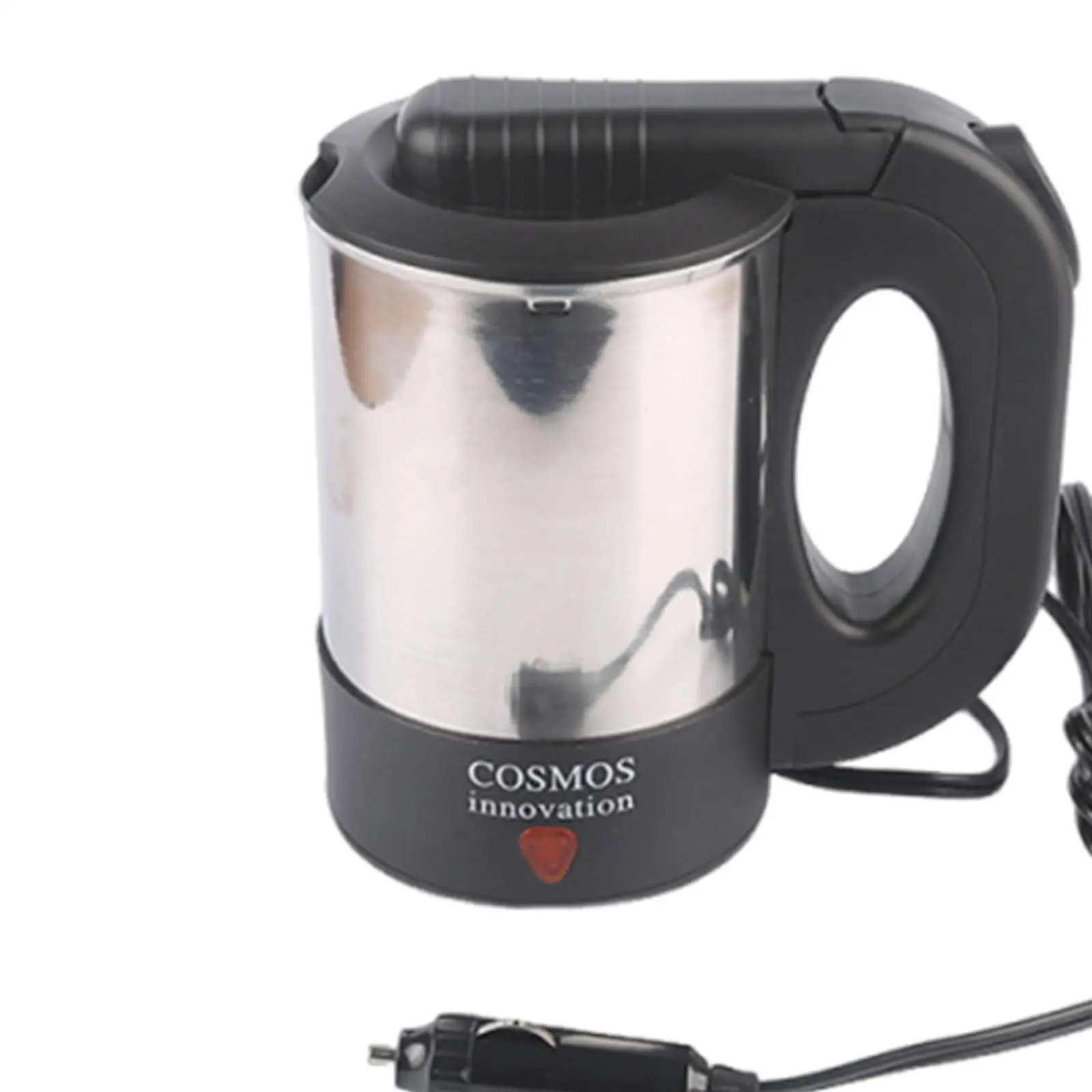 Electric Car Kettle Portable Stainless Steel Fast Heating Cup 500ml Water Heater for Truck Tea Coffee Milk Vacuum
