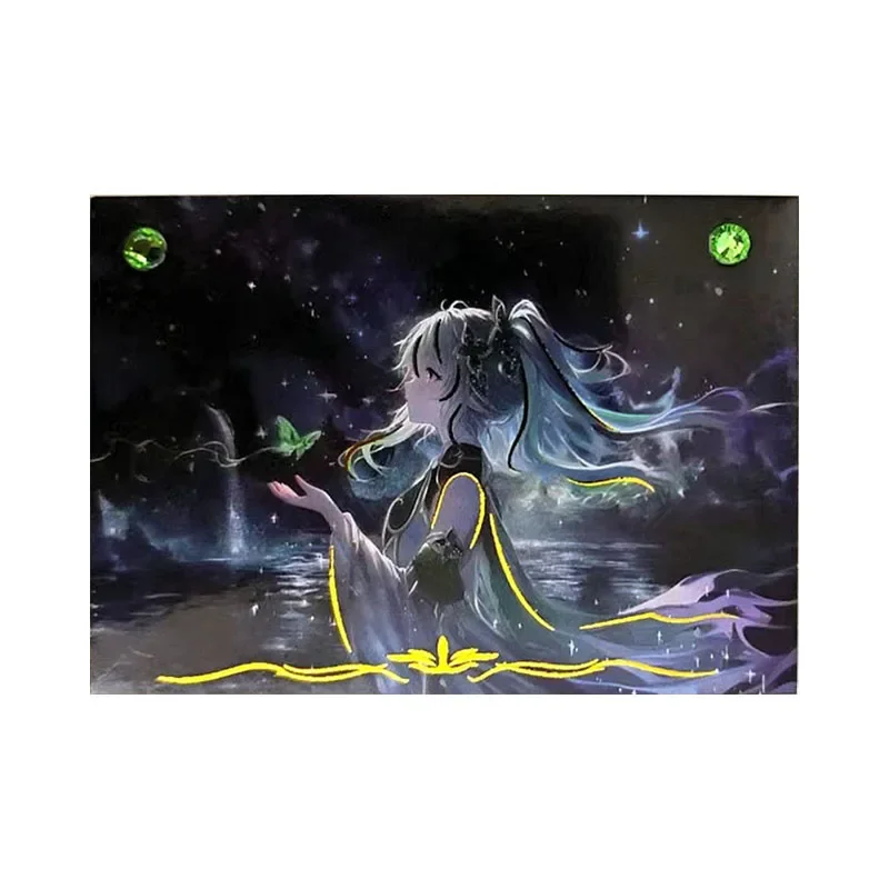 Anime Goddess Story Rare SSP Refraction Game Collectible Card Nahida Shenhe Kamisato Ayaka Hu Tao Toys for boys Birthday Present