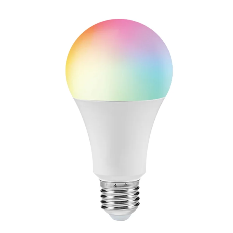 Graffiti Smart LED Bulb Wifi RGB CW Voice Control Bulb For Amazon Alexa Google Home Room Decoration E27