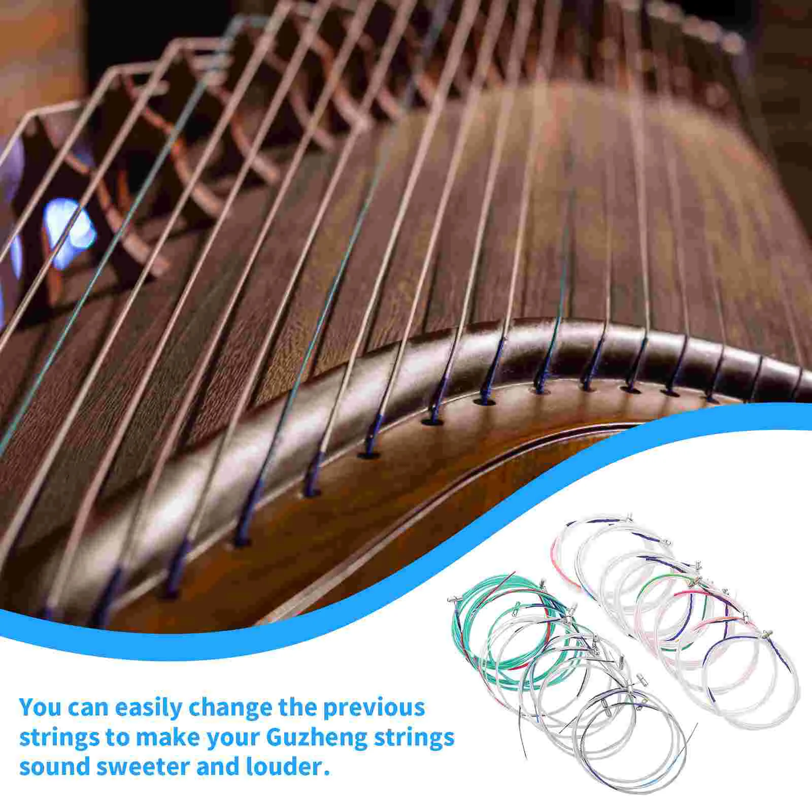 2 Practical Guzheng Changing Strings Kit High Quality Guzheng Strings Replacement Set for Music Supplies