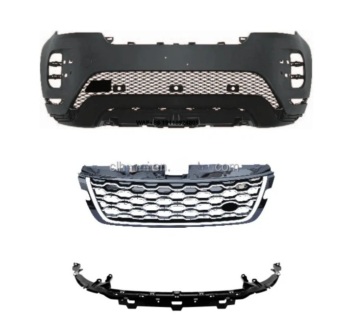

For RR Evoque 2020- Base Upgrade to L Version Front Bumper Grille and Bracket Low to High Body Kit