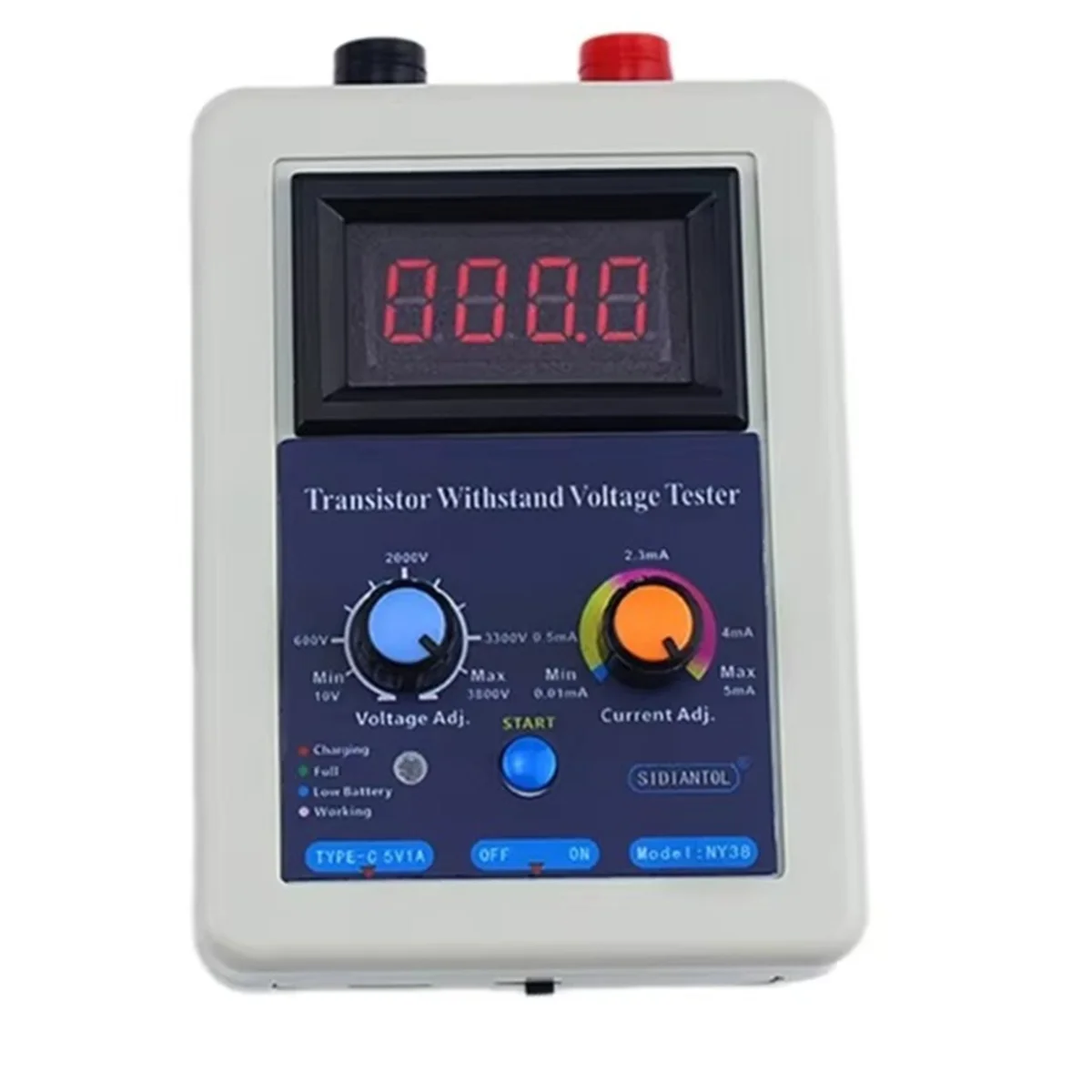 

ABLG 0V-3800V IGBT Voltage Capability Transistor Tester Diode MOS Triode LED Voltage Capability MOV Withstand Voltage Tester