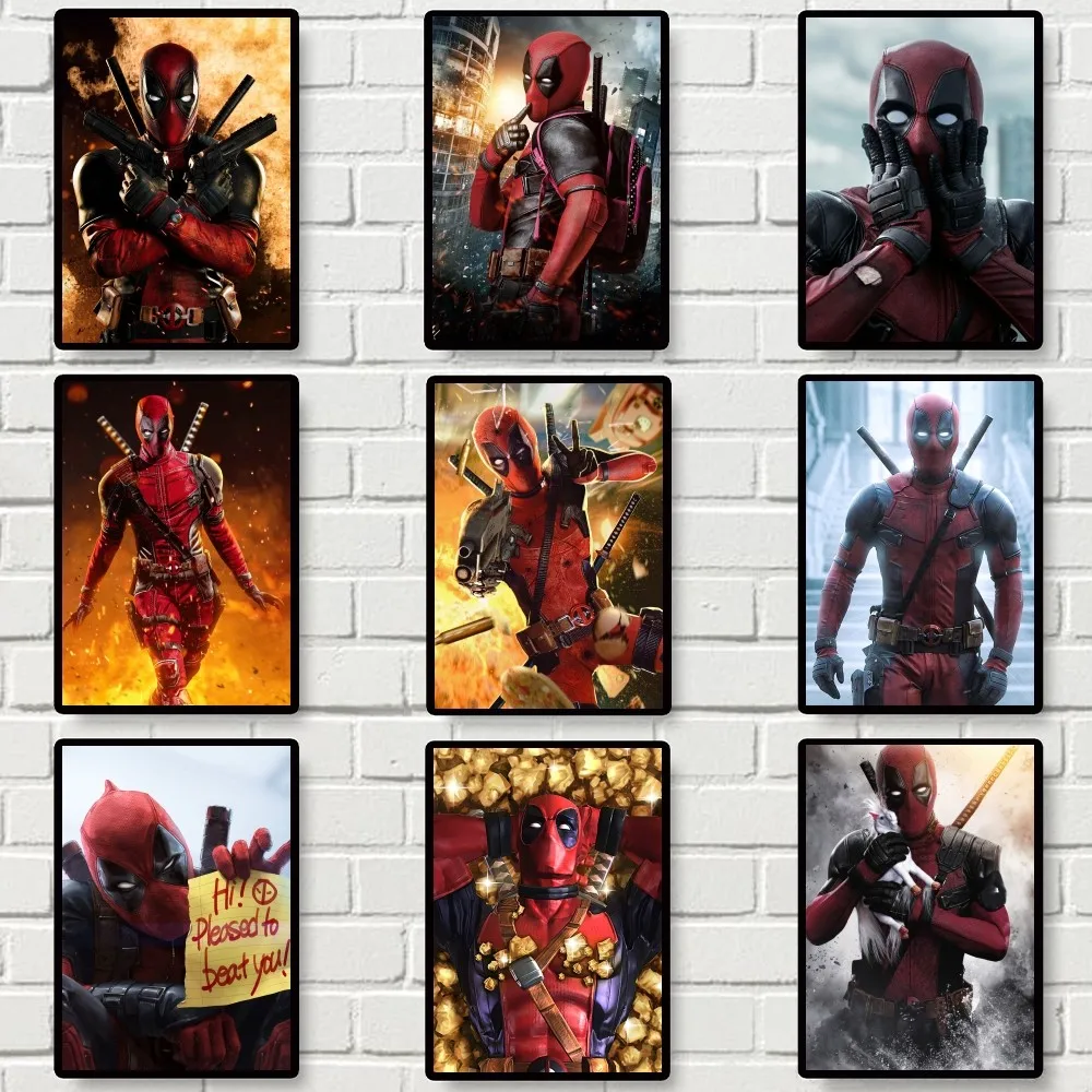 Bestia królestwo D-Deadpool-filmowa galeria plakatów wydruki samoprzylepne dekoracje do domu naklejki ścienne naklejka do pokoju życia