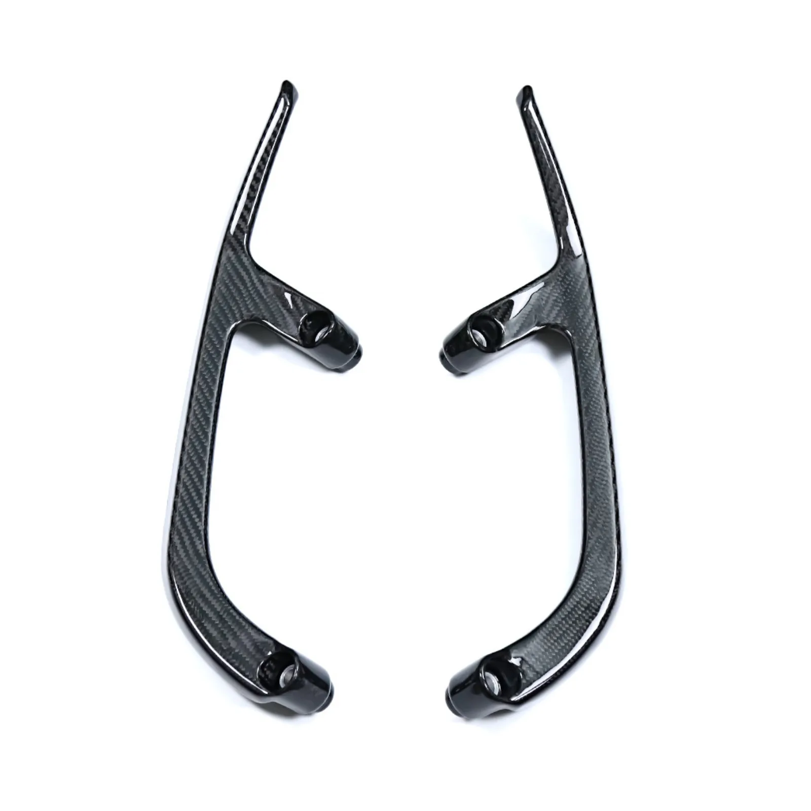 For Yamaha TMAX530 XP530 2012-2015 Rear Passenger Seat Handle Grab Bar Rail Real Carbon Fiber Armrest