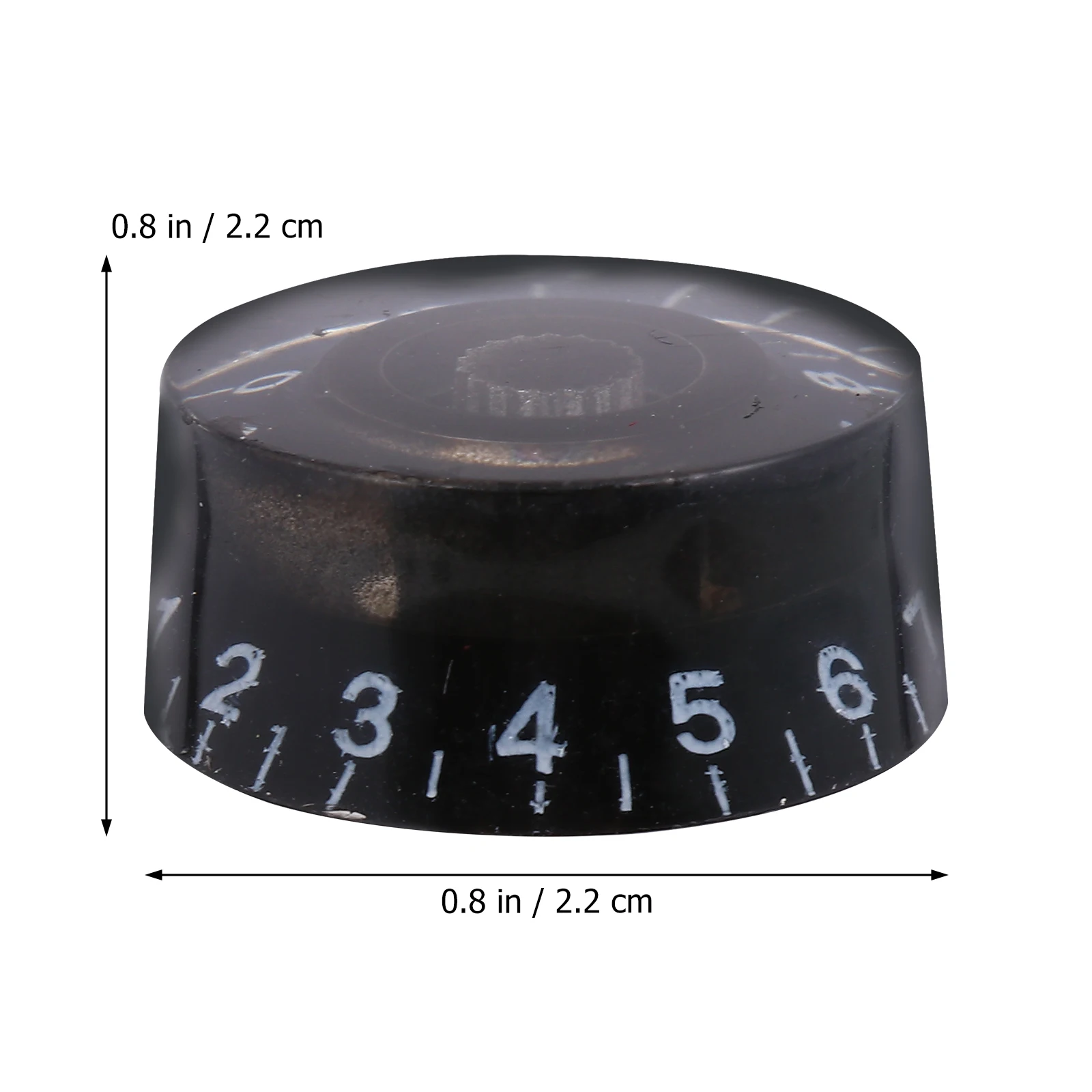 

Acoustic Electric Guitar Knobs Durable Acrylic Rotary Control for Amps Effects Pedals Instrument Accessories Guitar Part