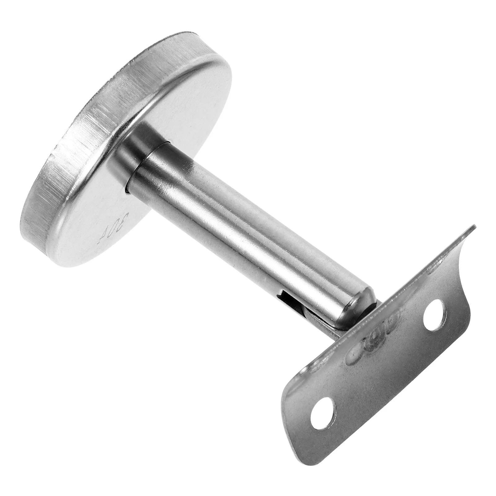 Stainless Steel Bracket Wall Mounted Support Handrail Holder Clamp Mounting Ceiling Anchor Round Curtain Rod