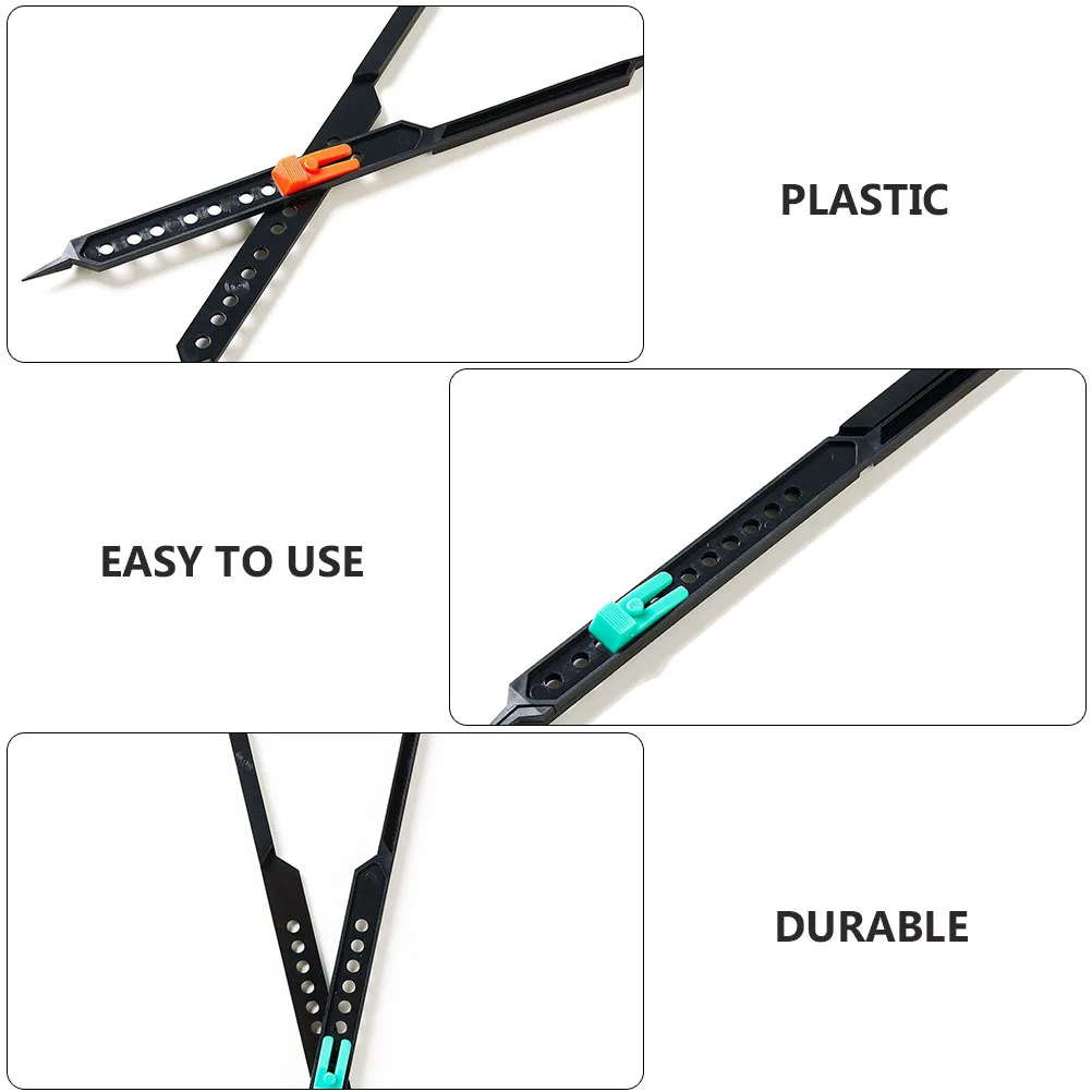 1 Set Proportional Scale Divider Art Drawing Ruler Adjustable Sketching Tool For Artists Plastic Ruler Painting