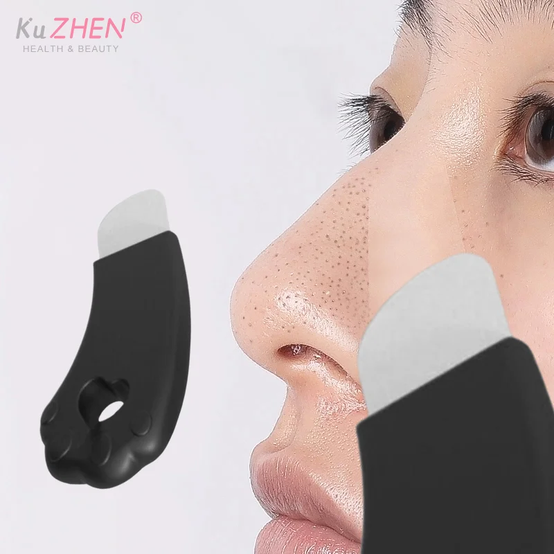 Spatule exfoliante pour le visage, outil de nettoyage en profondeur, dissolvant de points noirs, nettoyeur de pores, spatule pour la peau du corps, soins de la peau, 1/3 pièces