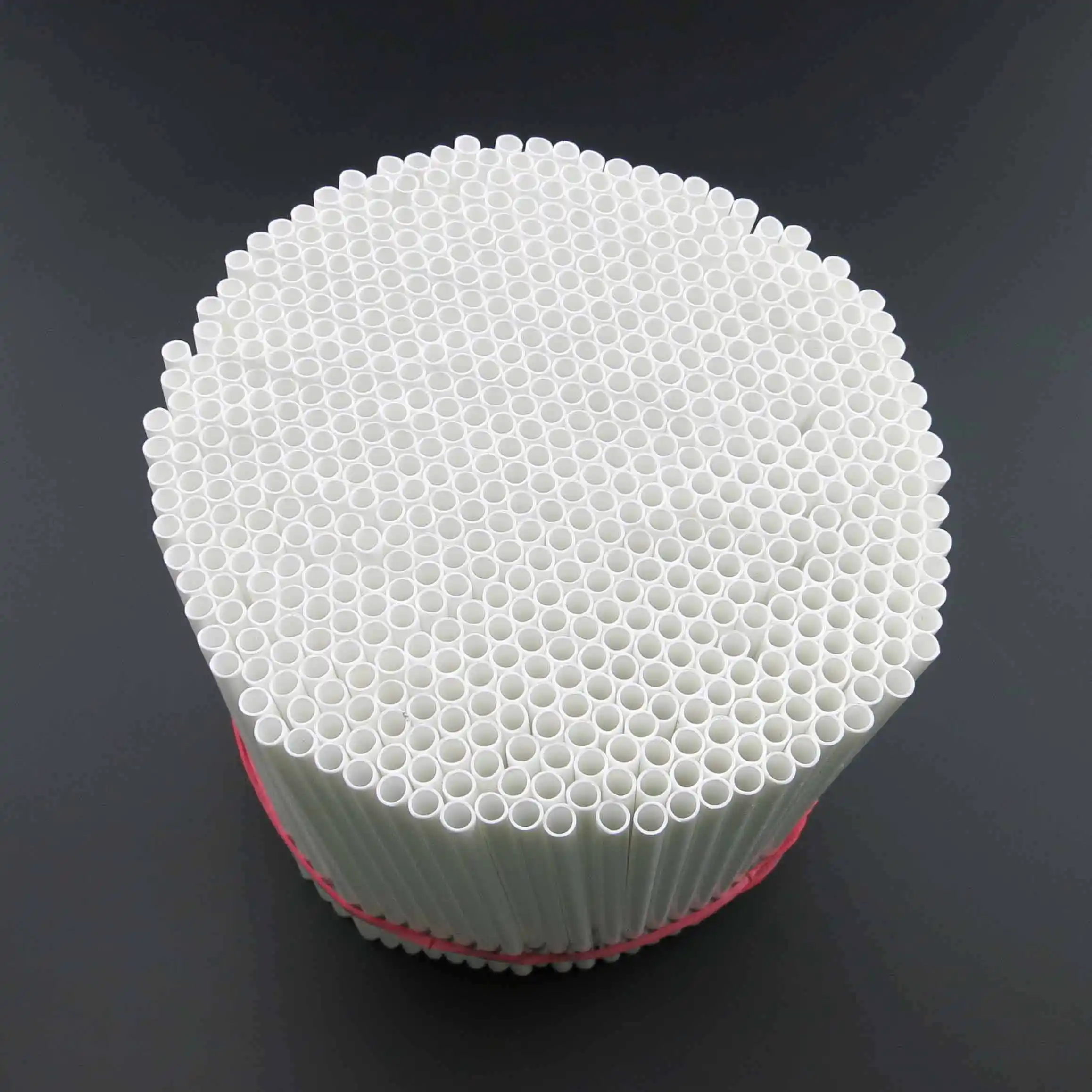 Tube PP rond creux blanc, ID 2.5mm OD 4.1mm 110mm de longueur, Tube en plastique, accessoires de modèle faits à la main, bricolage, 10 à 200 pièces