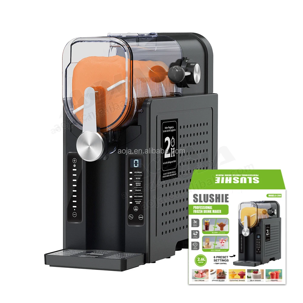 

Nin 6-in-1 Slush Machine 2l Slushi Slushy Frozen Drink Smoothie Juice Slushie Ice Maker With 6 Preset Programs Home Use