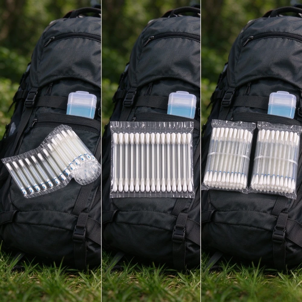 Alcohol swabs, a household essential, disposable, 20pcs/100pcs, individually wrapped, for travel and outdoor backup