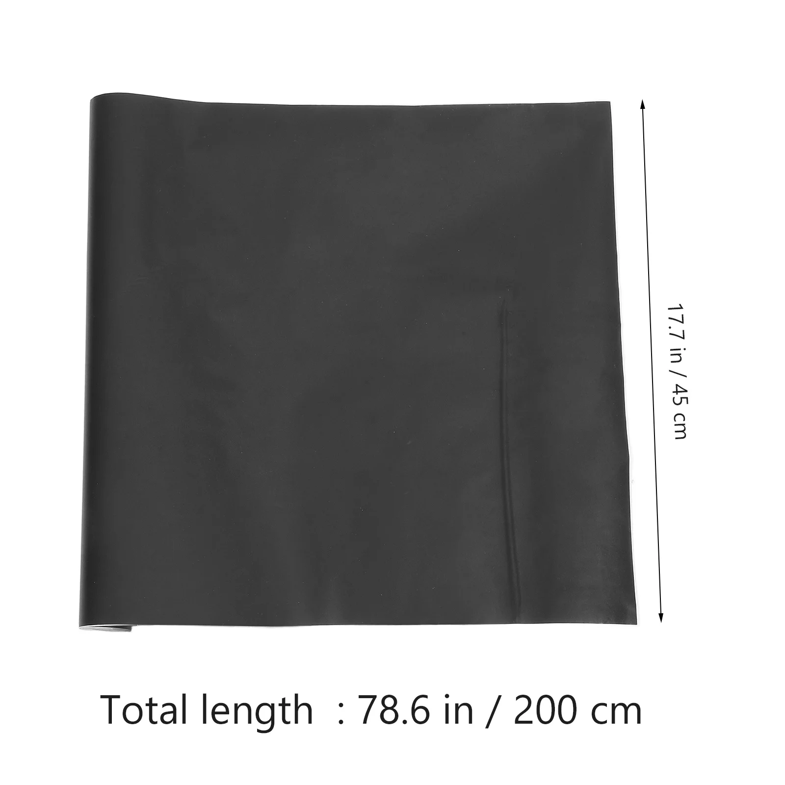 ملصق سبورة سوداء قابل للمسح الجاف، سطح كتابة مقاوم للماء وقابل لإعادة الاستخدام للمنزل والمكتب والفصول الدراسية، عصا لوحة رسائل مزخرفة