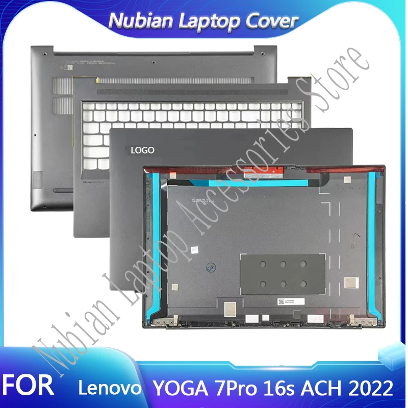 FOR New Lenovo YOGA 7Pro 16s ACH 2022 Laptop LCD Back Cover/Palm Rest/Bottom Cover Gray