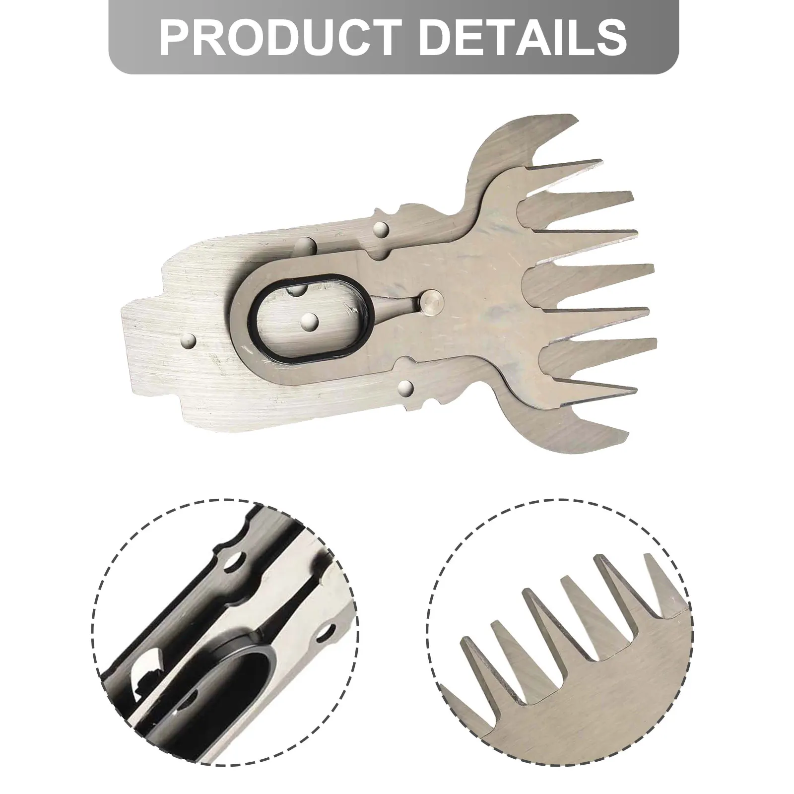 Boschs ASB 10.8 Li Cordless Shear Blades Grass Shears Replacement Blade Grass Trimming Silver Precises Cutting