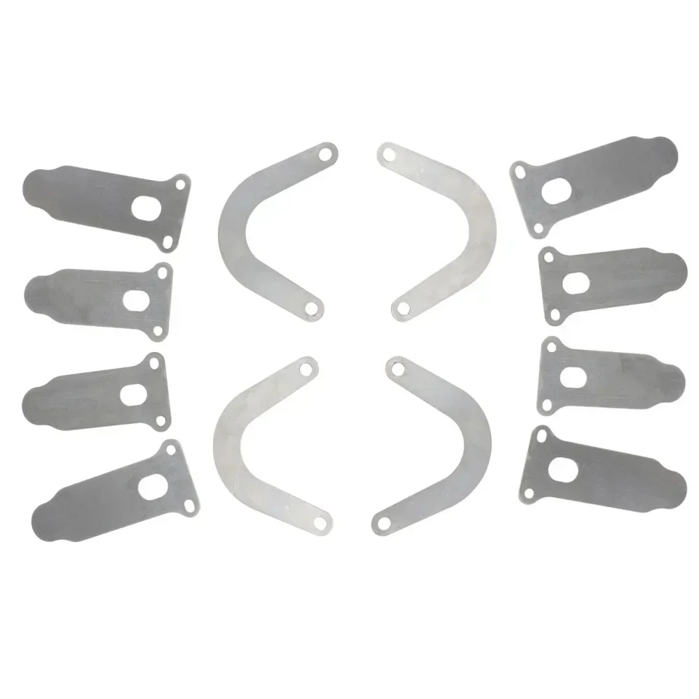 12pcs Air Compressor Pump Head Valve Plate U Shaped Small Tongue Shape Tongue Shape Valve Plate For Silent Oil Air Compress