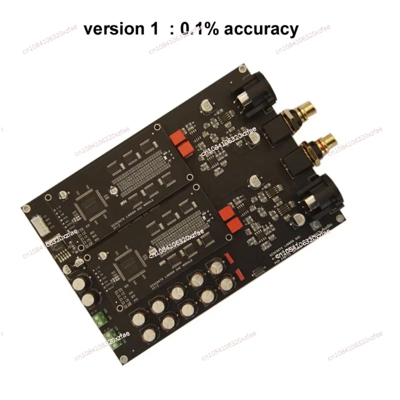 I2S Input DAC Board for HiFi Amplifier R-2R XY-SLR Complementary Resistor Ladder Differential Balanced Decoding