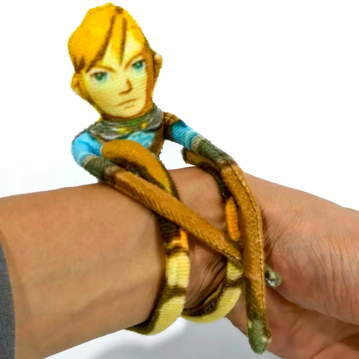 Juego Link Zelda, accesorios de juego de rol, mascota de peluche de algodón, decoración abstracta trenzada delgada, regalo de Navidad y Halloween