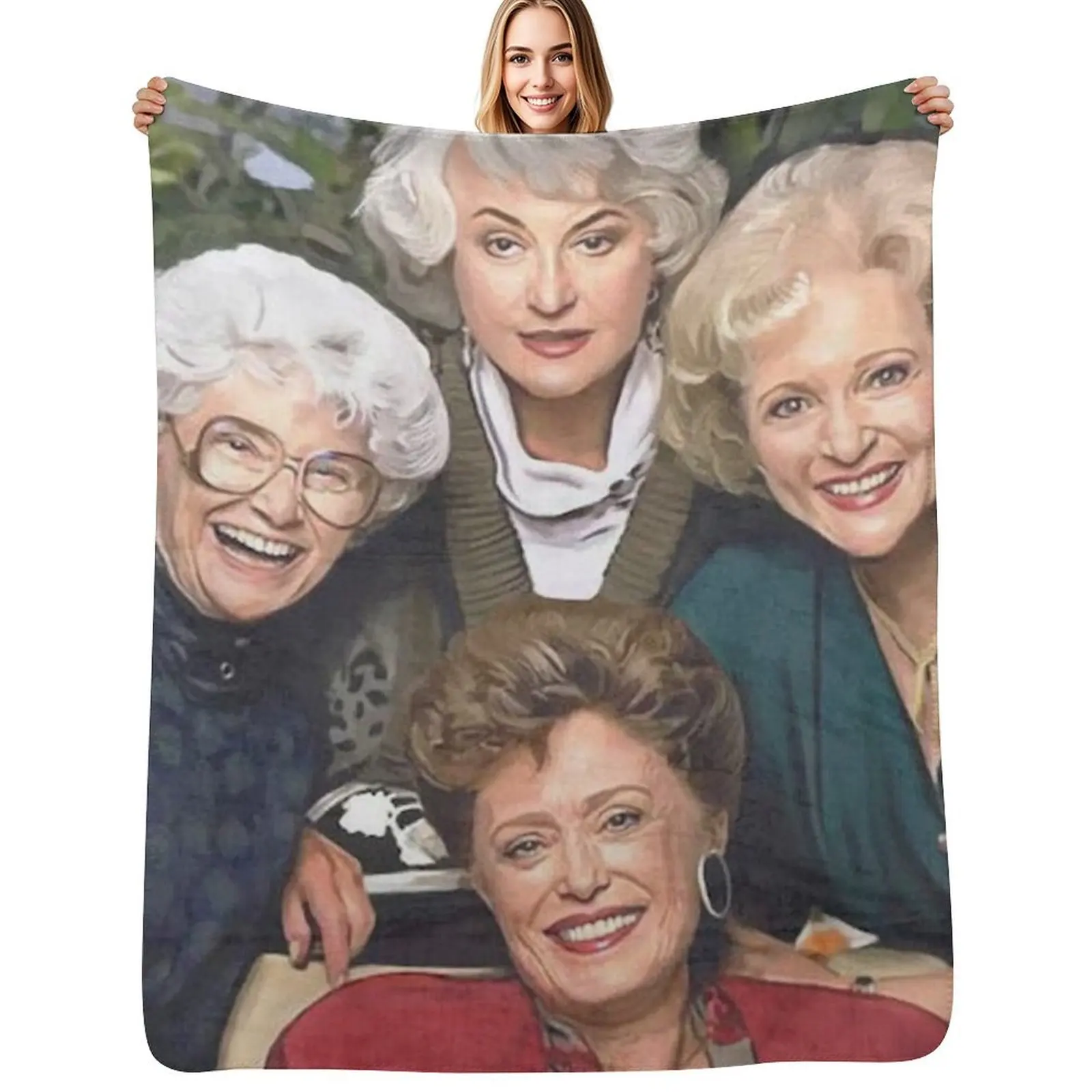 

Legend The Golden Girls Throw Blanket decorative Hairy Luxury Brand bed plaid Blankets