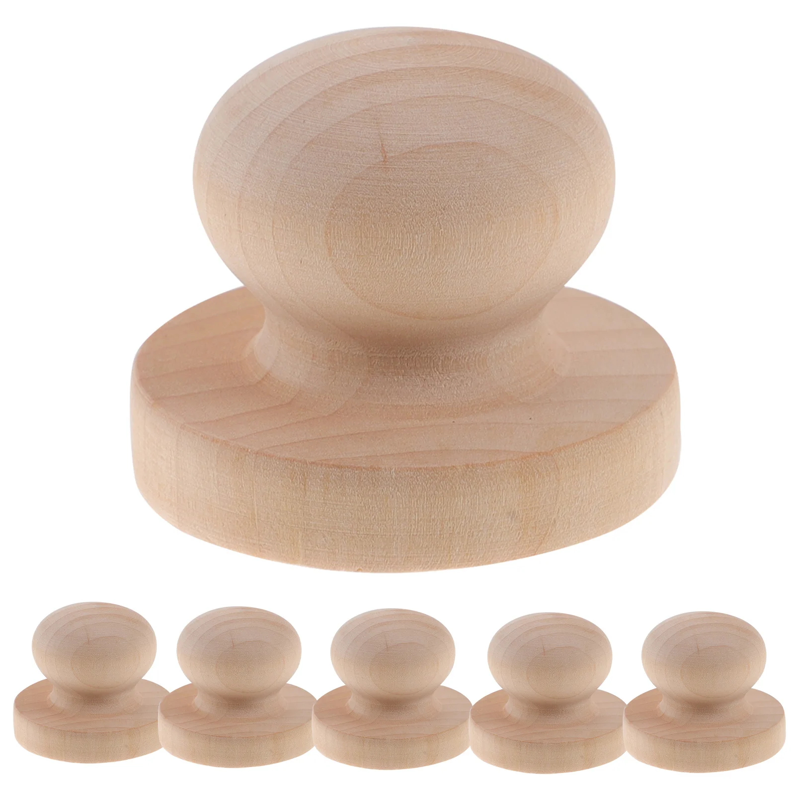 

6 шт., сменные ручки для деревянного штампа, гладкая полированная сургучная печать, набор ручек для свадебных приглашений, ремесел, детали ручки для штампа