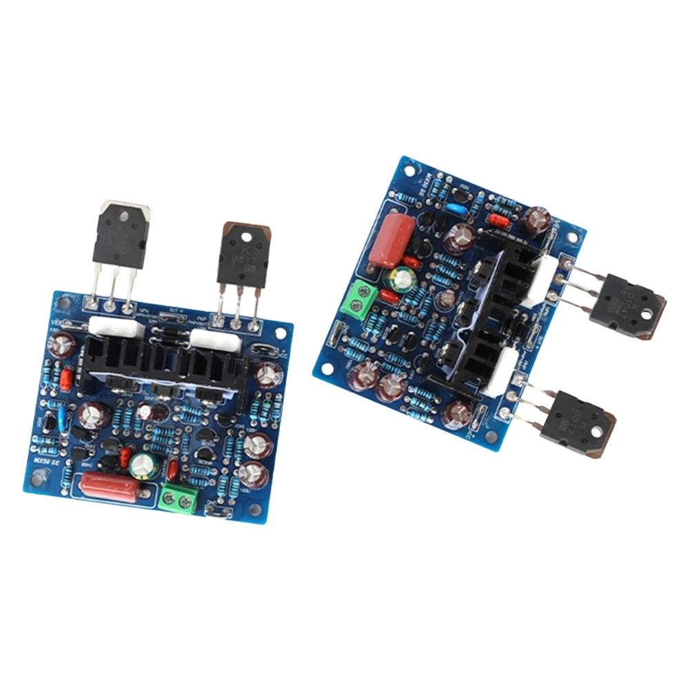 2pcs MX50 SE 2.0 Dual Channel 2x 100W Stereo Power A Mplifier DIY Finished Board Audio Diy Kit 20Hz-25KHz-0.2DB  Electrical