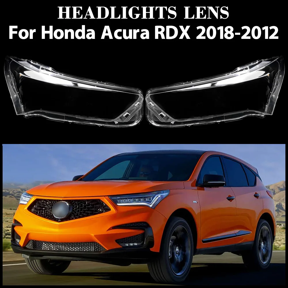 

For Honda Acura RDX 2018 2019 2020 2021 2022 Headlamp Transparent Cover Headlight Shell Lens Replace The Original Lampshade